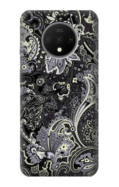 S3251 Batik Flower Pattern Case Cover Custodia per OnePlus 7T