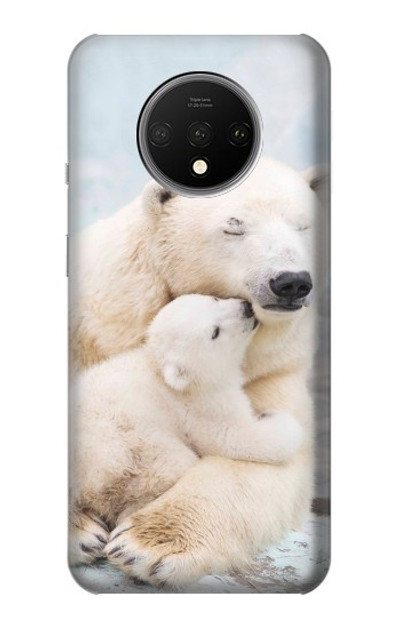 S3373 Polar Bear Hug Family Case Cover Custodia per OnePlus 7T