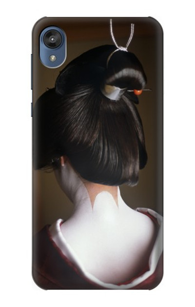 S1337 Japan Geisha Neck Case Cover Custodia per Motorola Moto E6, Moto E (6th Gen)