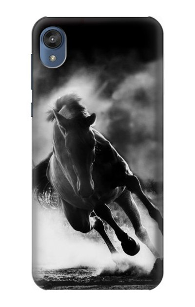 S1860 Running Horse Case Cover Custodia per Motorola Moto E6, Moto E (6th Gen)