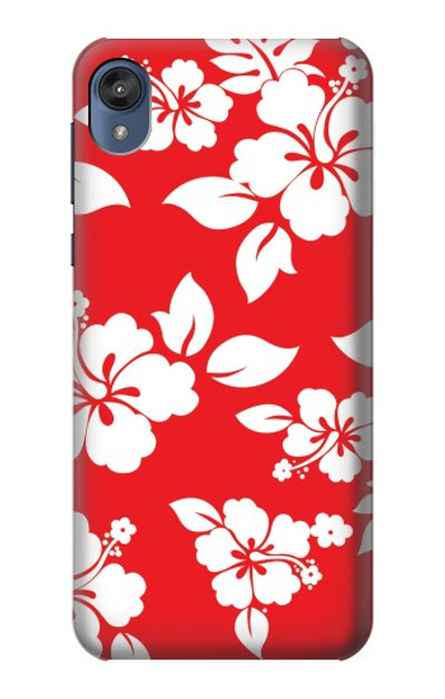 S1949 Hawaiian Hibiscus Pattern Case Cover Custodia per Motorola Moto E6, Moto E (6th Gen)