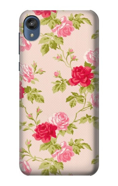 S3037 Pretty Rose Cottage Flora Case Cover Custodia per Motorola Moto E6, Moto E (6th Gen)