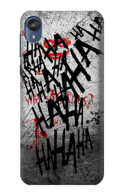 S3073 Joker Hahaha Blood Splash Case Cover Custodia per Motorola Moto E6, Moto E (6th Gen)