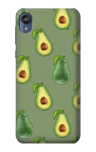 S3285 Avocado Fruit Pattern Case Cover Custodia per Motorola Moto E6, Moto E (6th Gen)