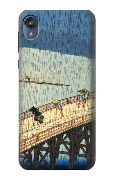 S3347 Utagawa Hiroshige Sudden shower Case Cover Custodia per Motorola Moto E6, Moto E (6th Gen)