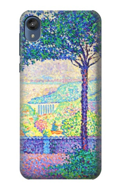 S3349 Paul Signac Terrace of Meudon Case Cover Custodia per Motorola Moto E6, Moto E (6th Gen)