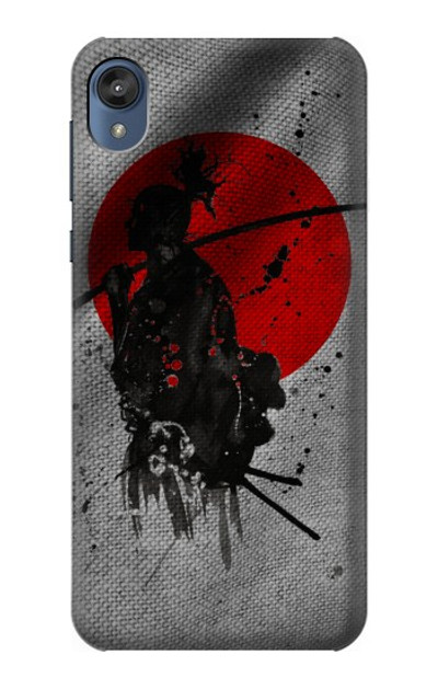 S3517 Japan Flag Samurai Case Cover Custodia per Motorola Moto E6, Moto E (6th Gen)