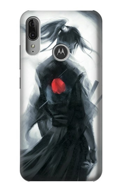 S1339 Japan Samurai Bushido Case Cover Custodia per Motorola Moto E6 Plus, Moto E6s