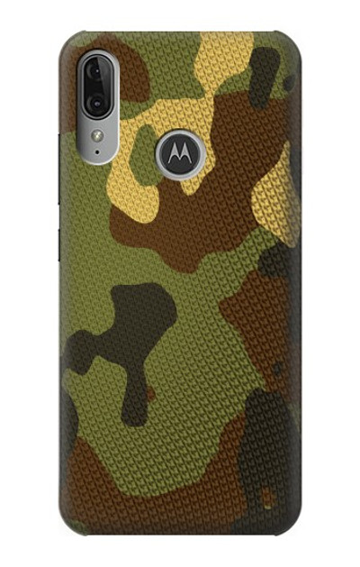 S1602 Camo Camouflage Graphic Printed Case Cover Custodia per Motorola Moto E6 Plus, Moto E6s