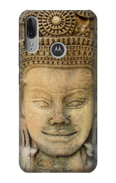 S2416 Apsaras Angkor Wat Cambodian Art Case Cover Custodia per Motorola Moto E6 Plus, Moto E6s