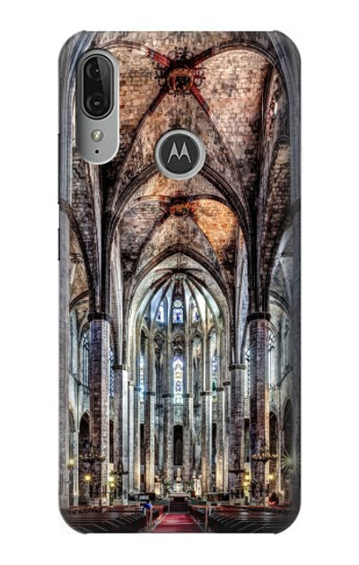 S3210 Santa Maria Del Mar Cathedral Case Cover Custodia per Motorola Moto E6 Plus, Moto E6s