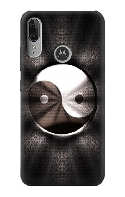 S3241 Yin Yang Symbol Case Cover Custodia per Motorola Moto E6 Plus, Moto E6s