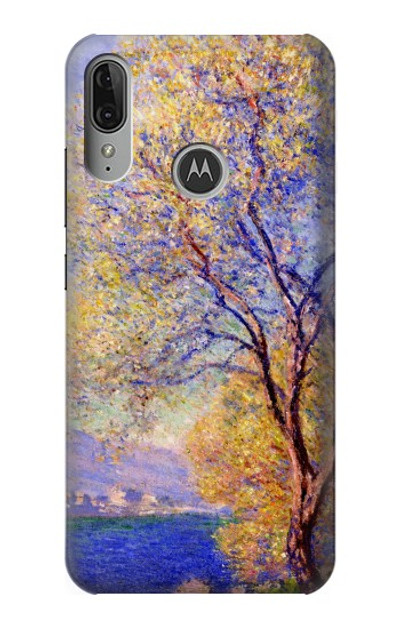 S3339 Claude Monet Antibes Seen from the Salis Gardens Case Cover Custodia per Motorola Moto E6 Plus, Moto E6s