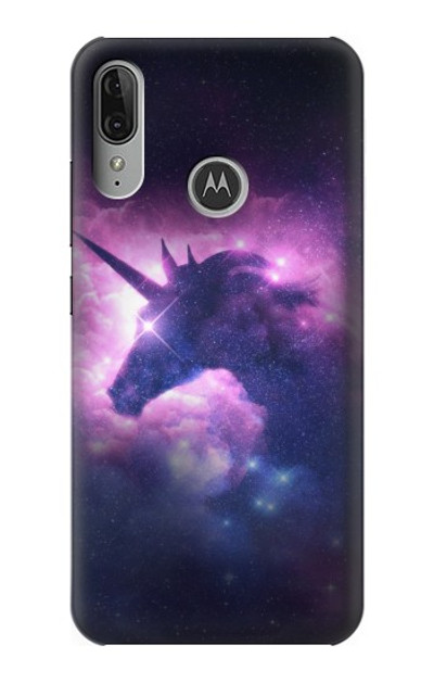 S3538 Unicorn Galaxy Case Cover Custodia per Motorola Moto E6 Plus, Moto E6s