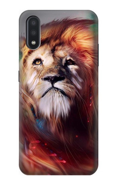 S0691 Leo Paint Case Cover Custodia per Samsung Galaxy A01