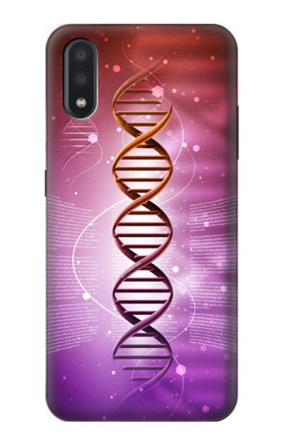 S2573 Dna Genetic Code Case Cover Custodia per Samsung Galaxy A01