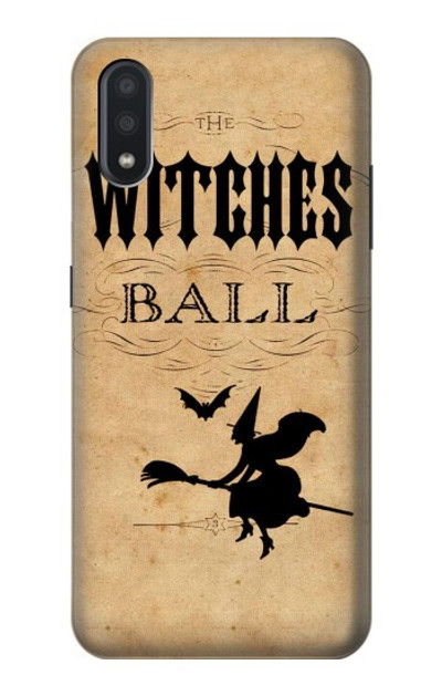 S2648 Vintage Halloween The Witches Ball Case Cover Custodia per Samsung Galaxy A01