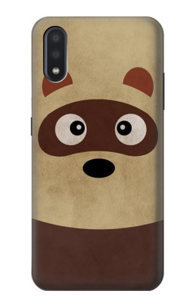 S2825 Cute Cartoon Raccoon Case Cover Custodia per Samsung Galaxy A01