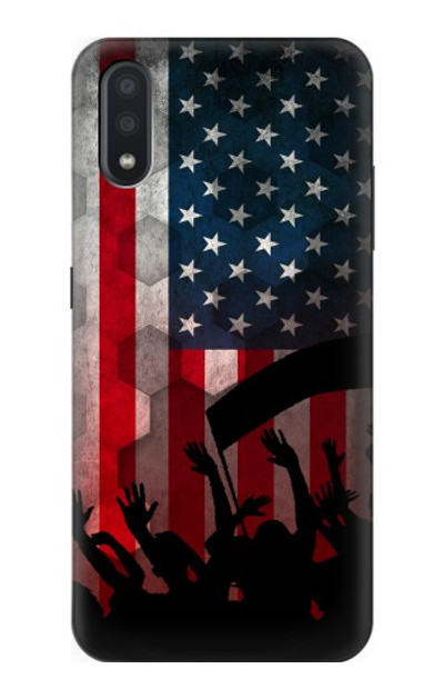 S2989 USA America Soccer Case Cover Custodia per Samsung Galaxy A01