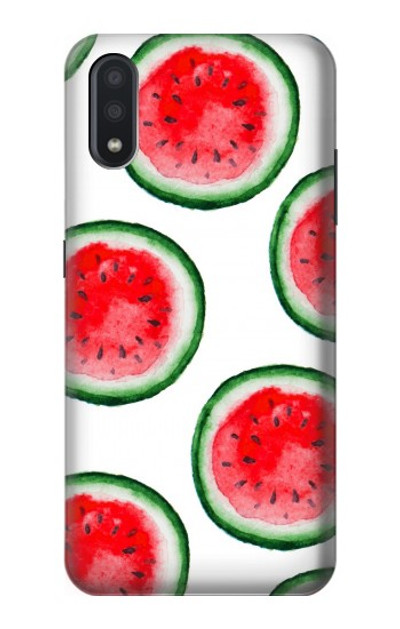 S3236 Watermelon Pattern Case Cover Custodia per Samsung Galaxy A01