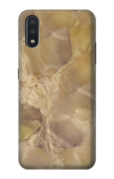 S3240 Yellow Marble Stone Case Cover Custodia per Samsung Galaxy A01