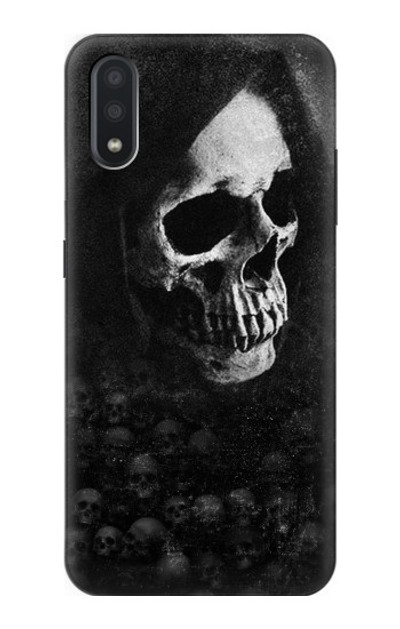 S3333 Death Skull Grim Reaper Case Cover Custodia per Samsung Galaxy A01