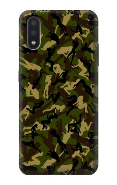 S3356 Sexy Girls Camo Camouflage Case Cover Custodia per Samsung Galaxy A01