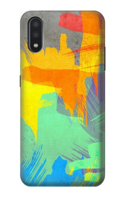 S3423 Brush Stroke Case Cover Custodia per Samsung Galaxy A01