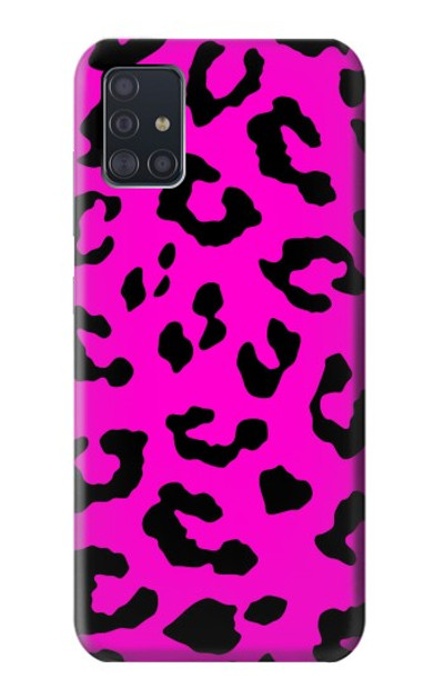 S1850 Pink Leopard Pattern Case Cover Custodia per Samsung Galaxy A51 S1850 Pink Leopard Pattern Case Cover Custodia per Samsung Galaxy A51