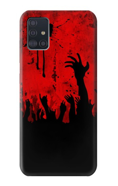 S2458 Zombie Hands Case Cover Custodia per Samsung Galaxy A51