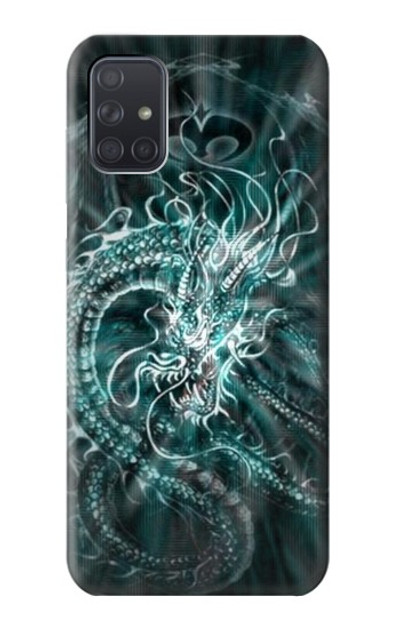 S1006 Digital Chinese Dragon Case Cover Custodia per Samsung Galaxy A71