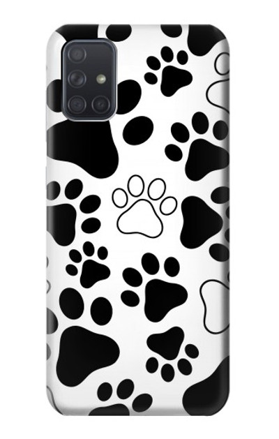 S2904 Dog Paw Prints Case Cover Custodia per Samsung Galaxy A71 S2904 Dog Paw Prints Case Cover Custodia per Samsung Galaxy A71