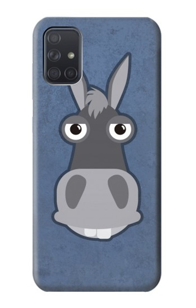 S3271 Donkey Cartoon Case Cover Custodia per Samsung Galaxy A71