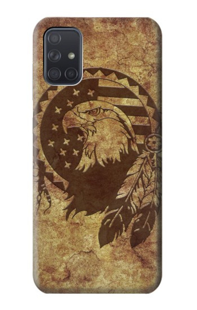 S3378 Native American Case Cover Custodia per Samsung Galaxy A71