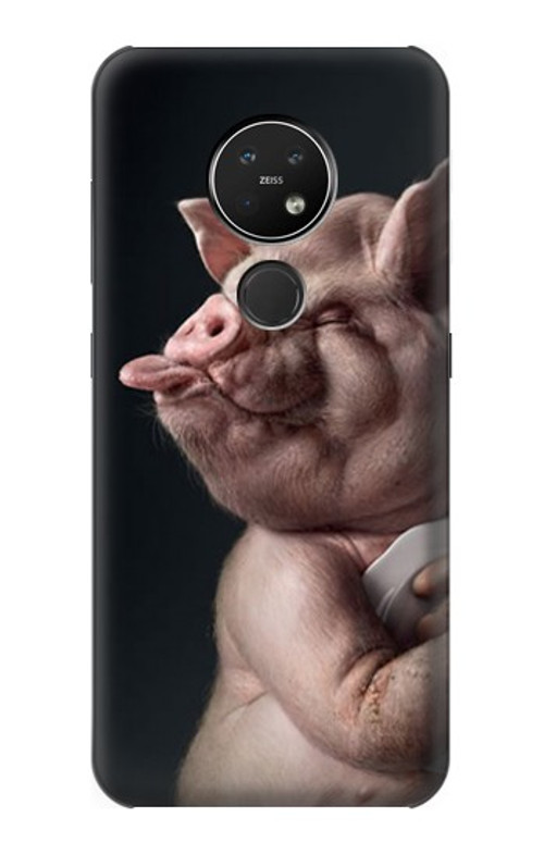 S1273 Crazy Pig Case Cover Custodia per Nokia 7.2