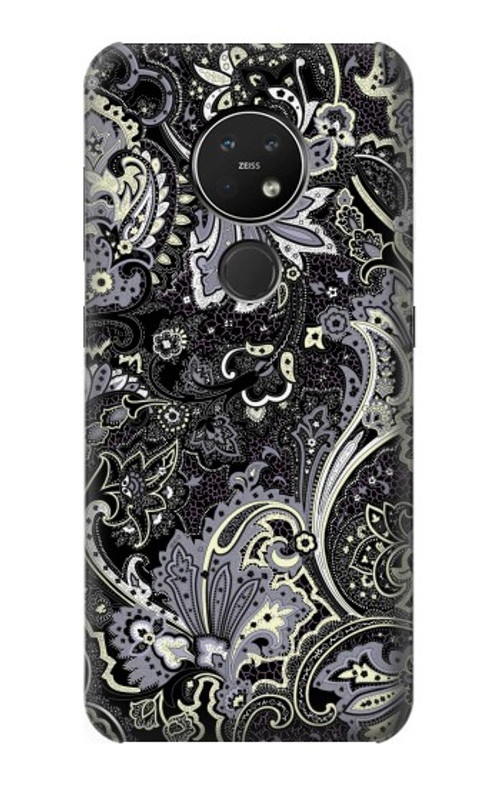 S3251 Batik Flower Pattern Case Cover Custodia per Nokia 7.2