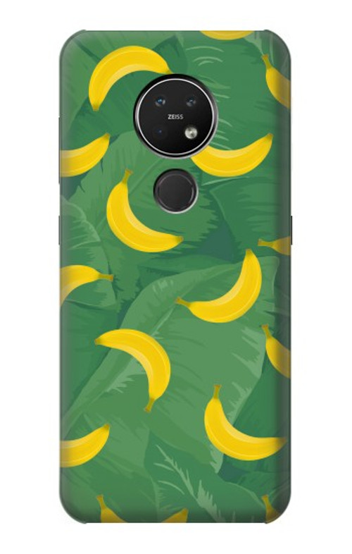 S3286 Banana Fruit Pattern Case Cover Custodia per Nokia 7.2