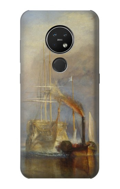 S3338 J. M. W. Turner The Fighting Temeraire Case Cover Custodia per Nokia 7.2