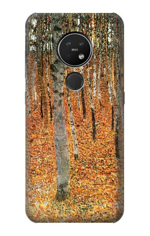 S3380 Gustav Klimt Birch Forest Case Cover Custodia per Nokia 7.2