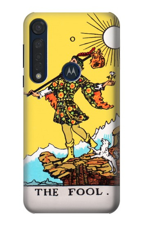 S2810 Tarot Card The Fool Case Cover Custodia per Motorola Moto G8 Plus