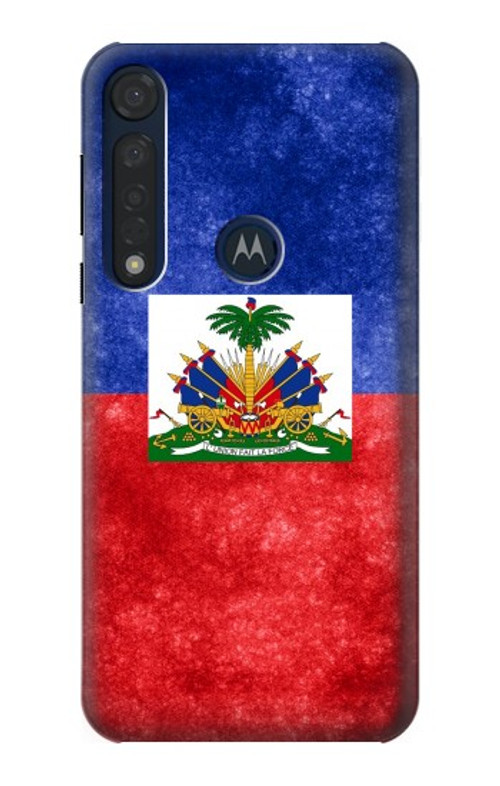 S3022 Haiti Flag Case Cover Custodia per Motorola Moto G8 Plus