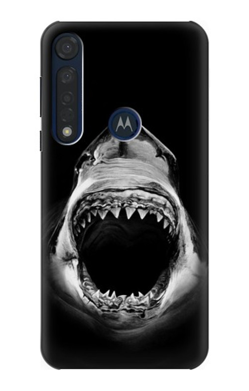 S3100 Great White Shark Case Cover Custodia per Motorola Moto G8 Plus