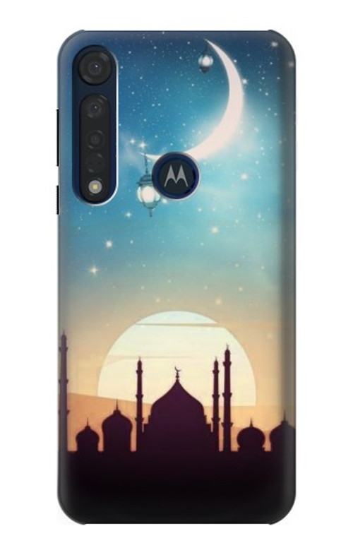 S3502 Islamic Sunset Case Cover Custodia per Motorola Moto G8 Plus