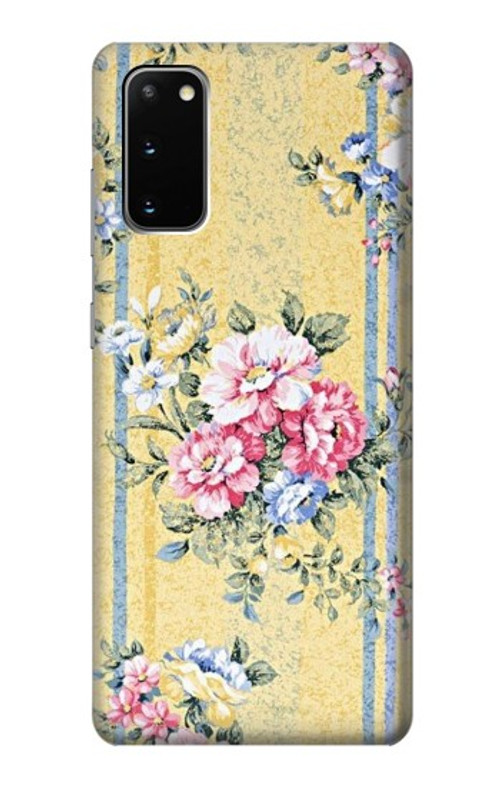 S2229 Vintage Flowers Case Cover Custodia per Samsung Galaxy S20