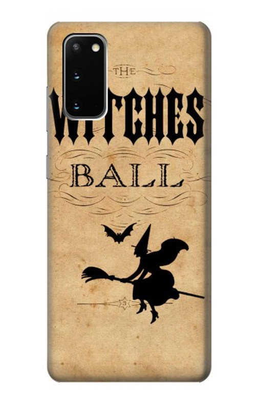 S2648 Vintage Halloween The Witches Ball Case Cover Custodia per Samsung Galaxy S20