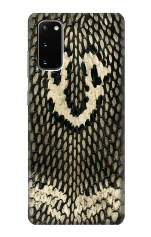 S2711 King Cobra Snake Skin Graphic Printed Case Cover Custodia per Samsung Galaxy S20
