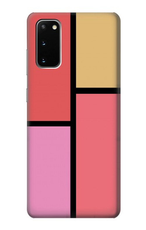 S2795 Cheek Palette Color Case Cover Custodia per Samsung Galaxy S20