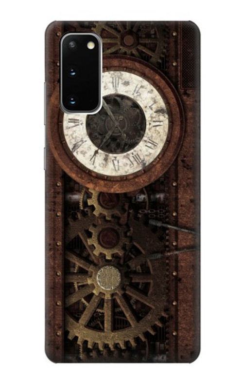 S3221 Steampunk Clock Gears Case Cover Custodia per Samsung Galaxy S20