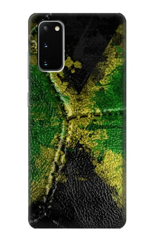 S3319 Jamaica Flag Vintage Football Graphic Case Cover Custodia per Samsung Galaxy S20