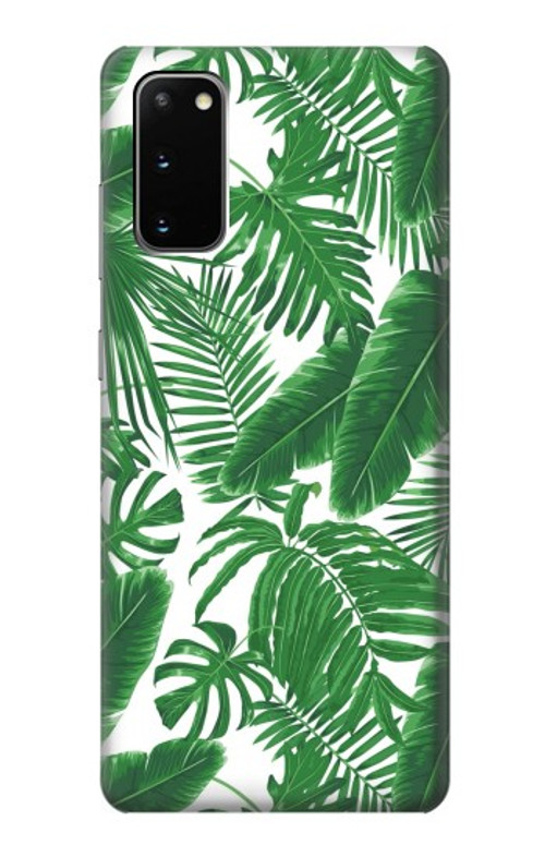 S3457 Paper Palm Monstera Case Cover Custodia per Samsung Galaxy S20